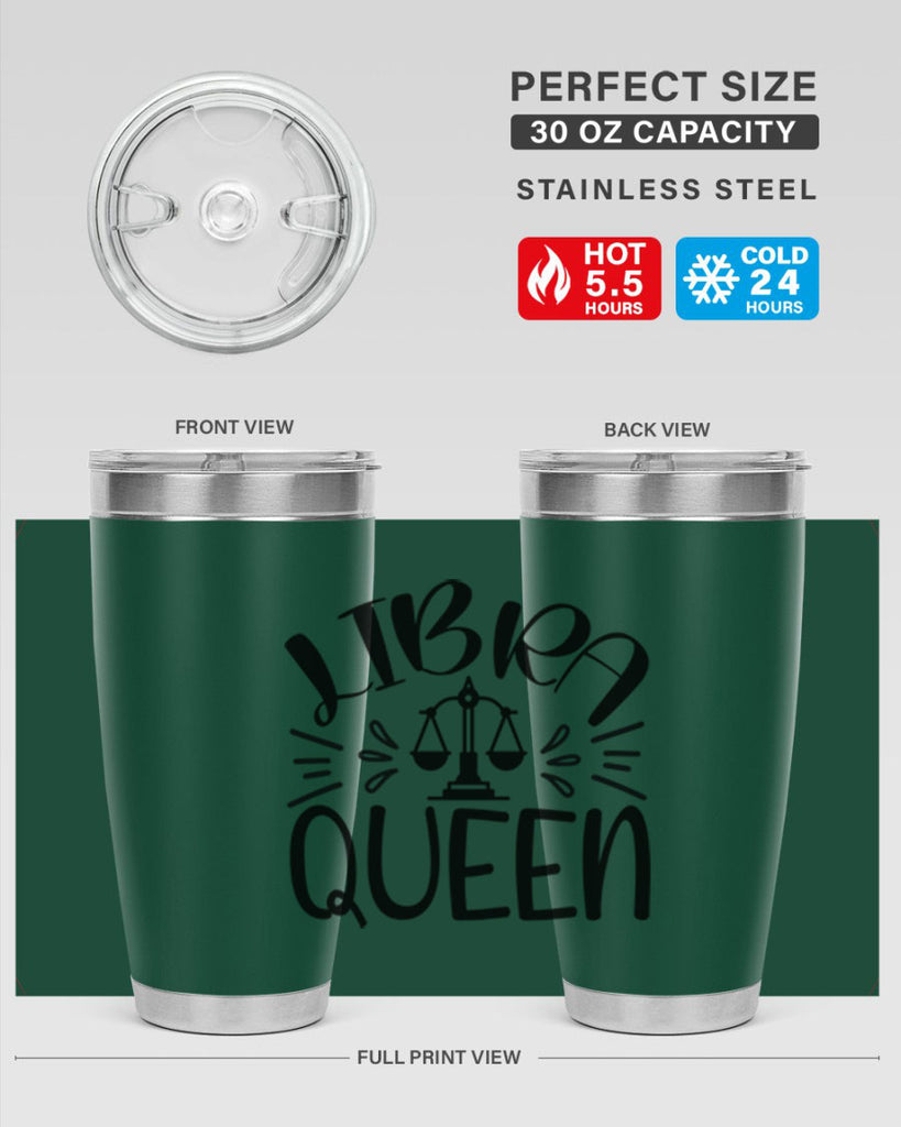Libra queen 328#- zodiac- Tumbler