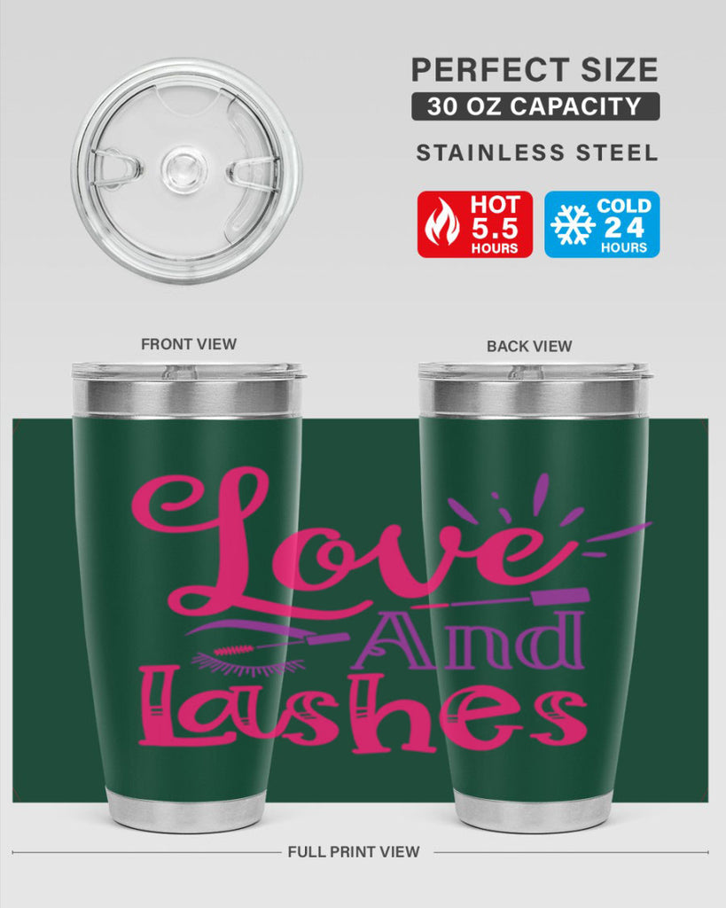 Love And Lashes Style 226#- make up- Tumbler