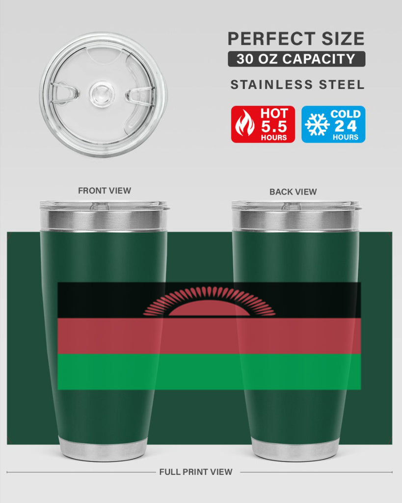 Malawi 95#- world flags- Tumbler
