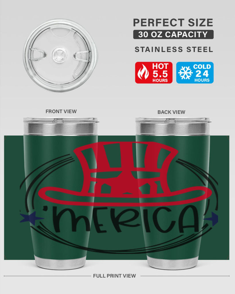 Merica Style 138#- Fourt Of July- Tumbler