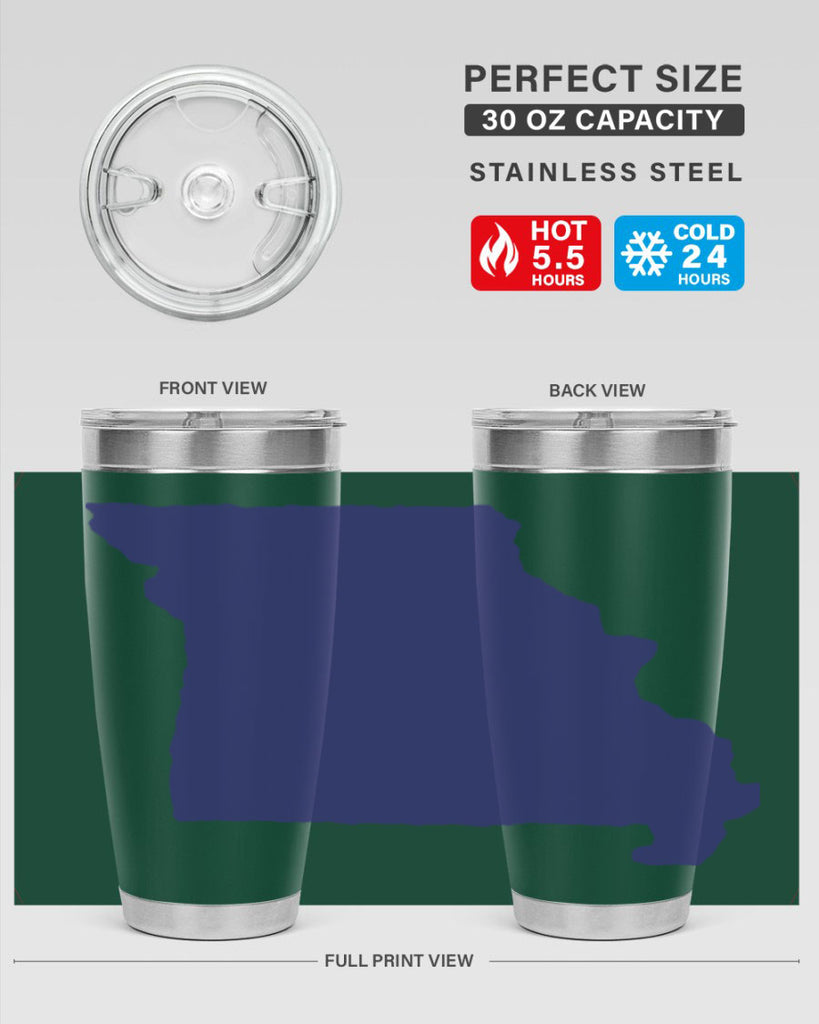 Missouri 26#- stateflags- Tumbler