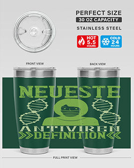 Neueste Antiviren Definition Style 28#- corona virus- Tumbler