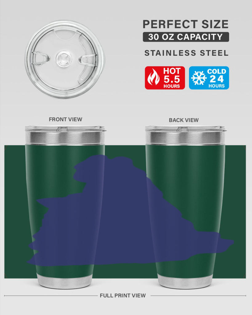 New Hampshire 22#- stateflags- Tumbler