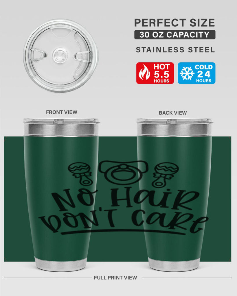 No Hair Dont Care Style 37#- baby- tumbler