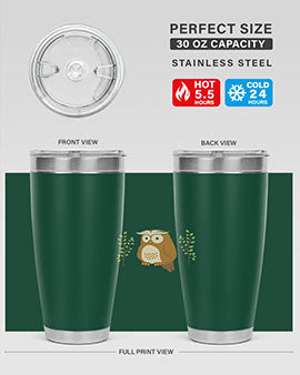 Owl of Athena Long Sleeve A TurtleRabbit 14#- owl- Tumblers