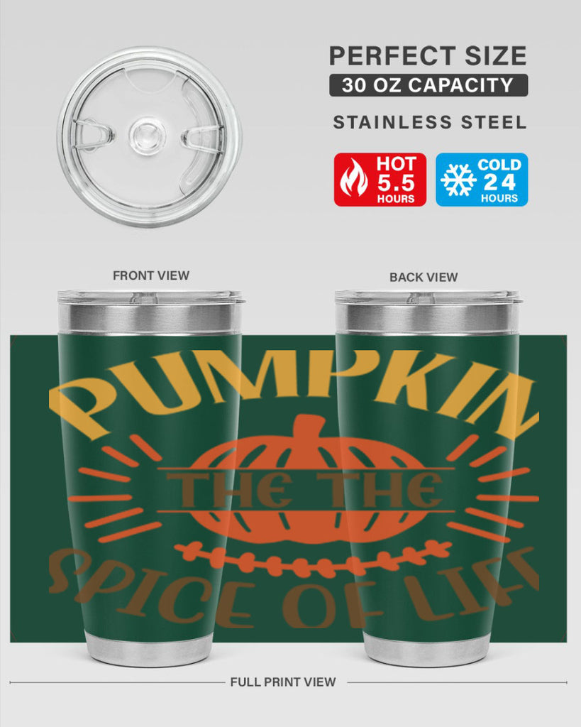 Pumpkin the the Spice of Life 560#- fall- Tumbler