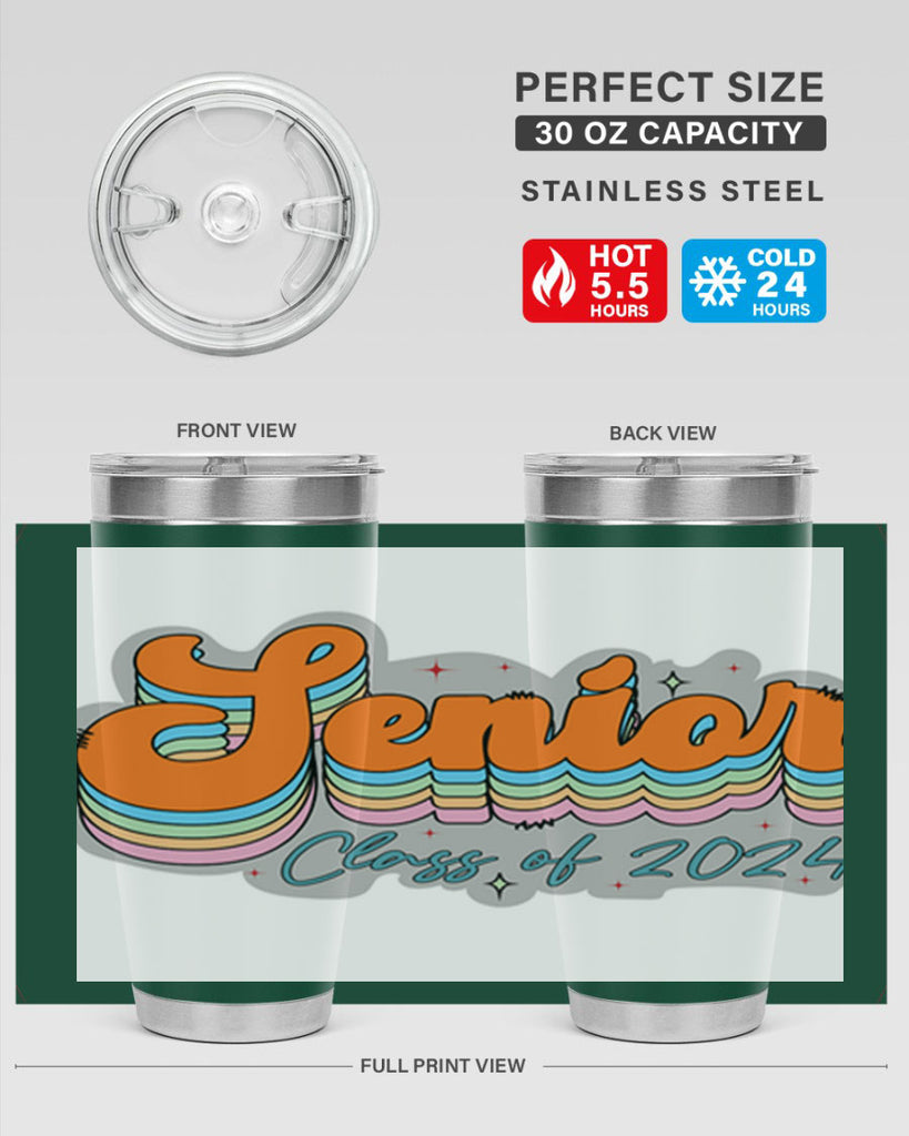 Senior class of 2024 16#- 12th grade- Tumbler