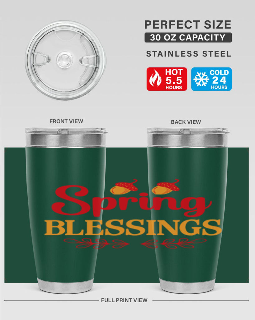 Spring blessings 421#- spring- Tumbler