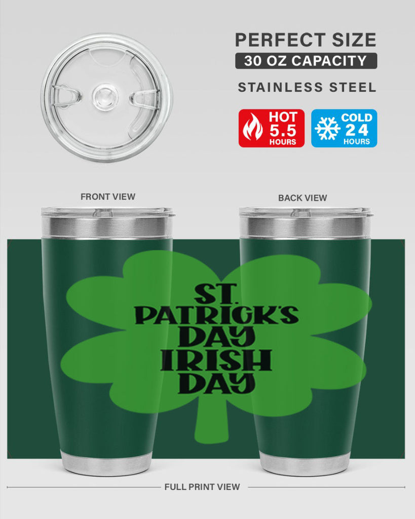 St Patricks Day Irish Day Style 30#- St Patricks Day- Tumbler