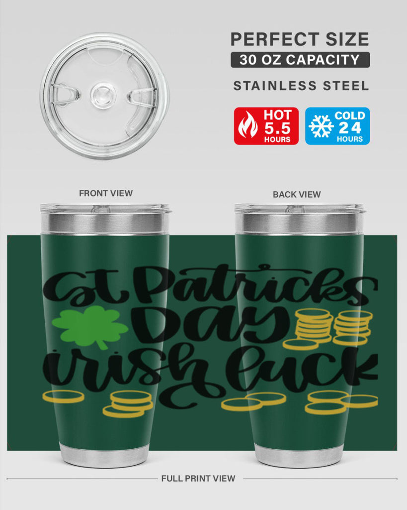 St Patricks Day Irish Luck Style 28#- St Patricks Day- Tumbler