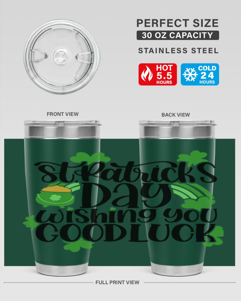 St Patricks Day Wishing You Good Luck Style 27#- St Patricks Day- Tumbler