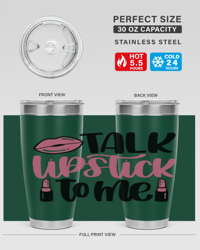 Talk Lipstick To Me Style 15#- make up- Tumbler