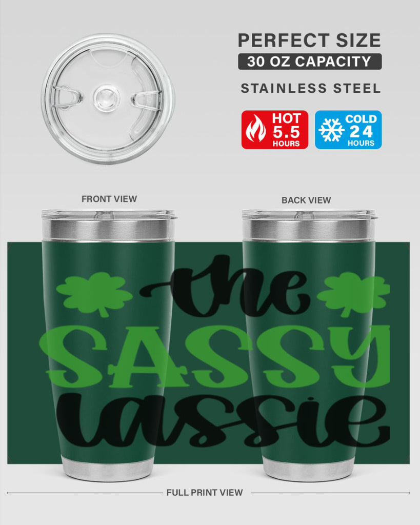 The Sassy Iassie Style 26#- St Patricks Day- Tumbler