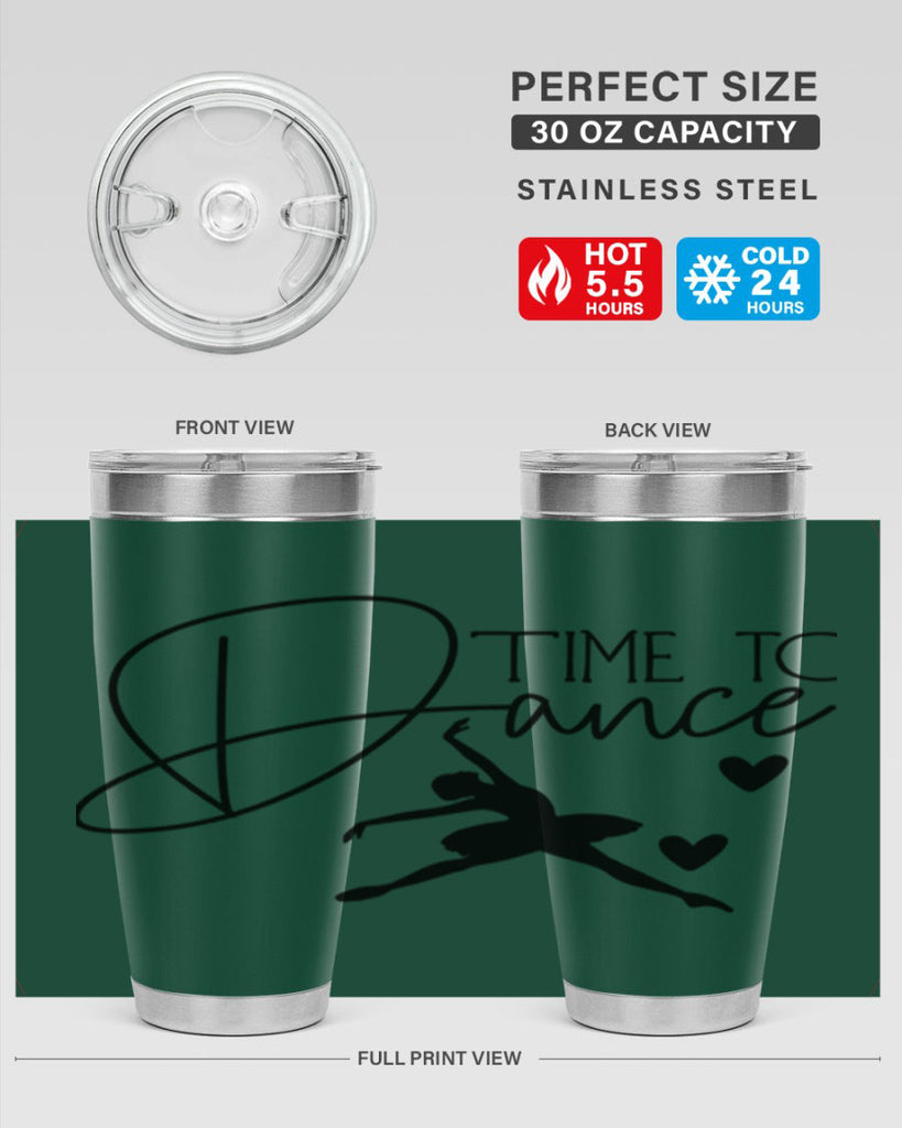 Time to Dance 85#- ballet- Tumbler
