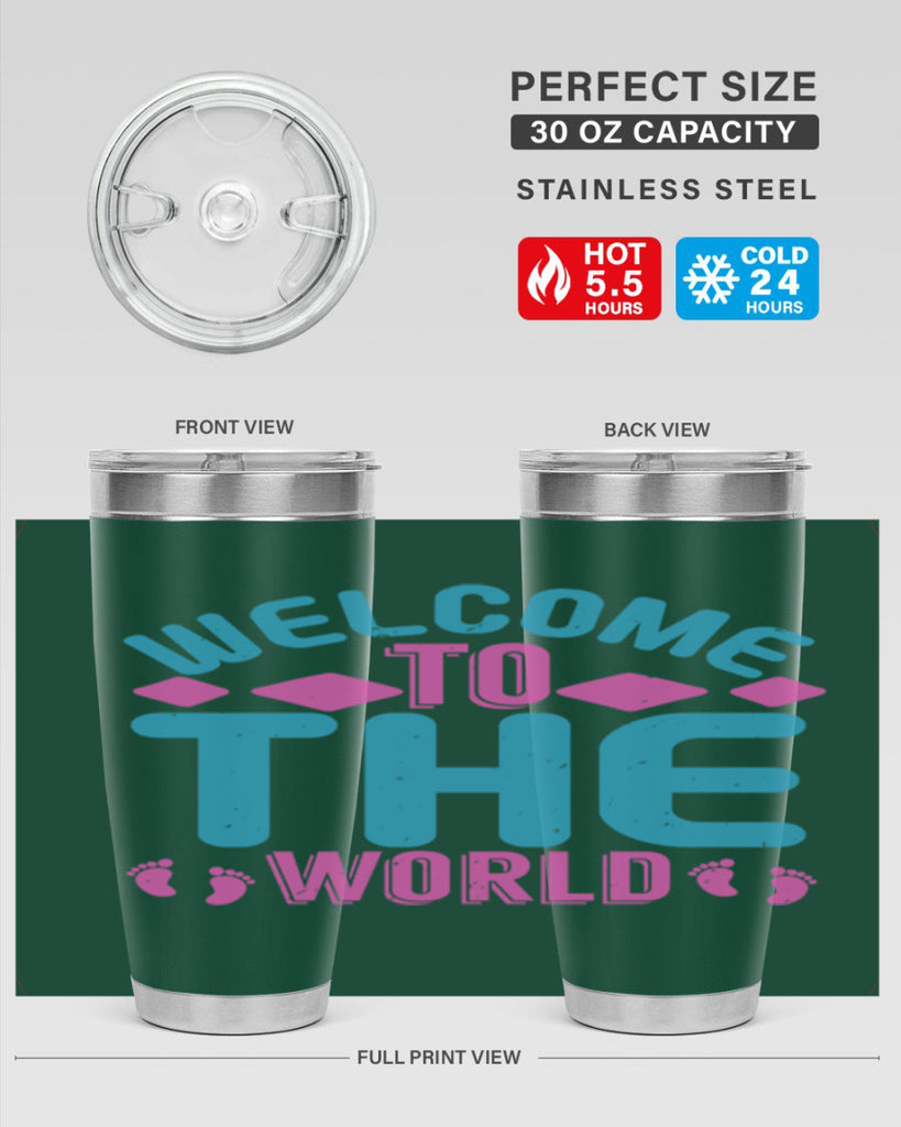 Welcome to the world Style 162#- baby- tumbler