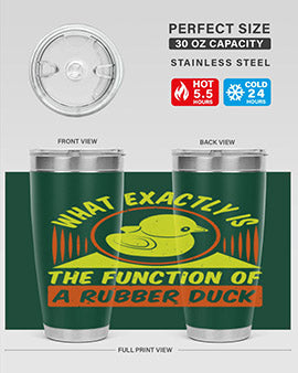 What exactly is the function of a rubber duck Style 10#- duck- Tumbler