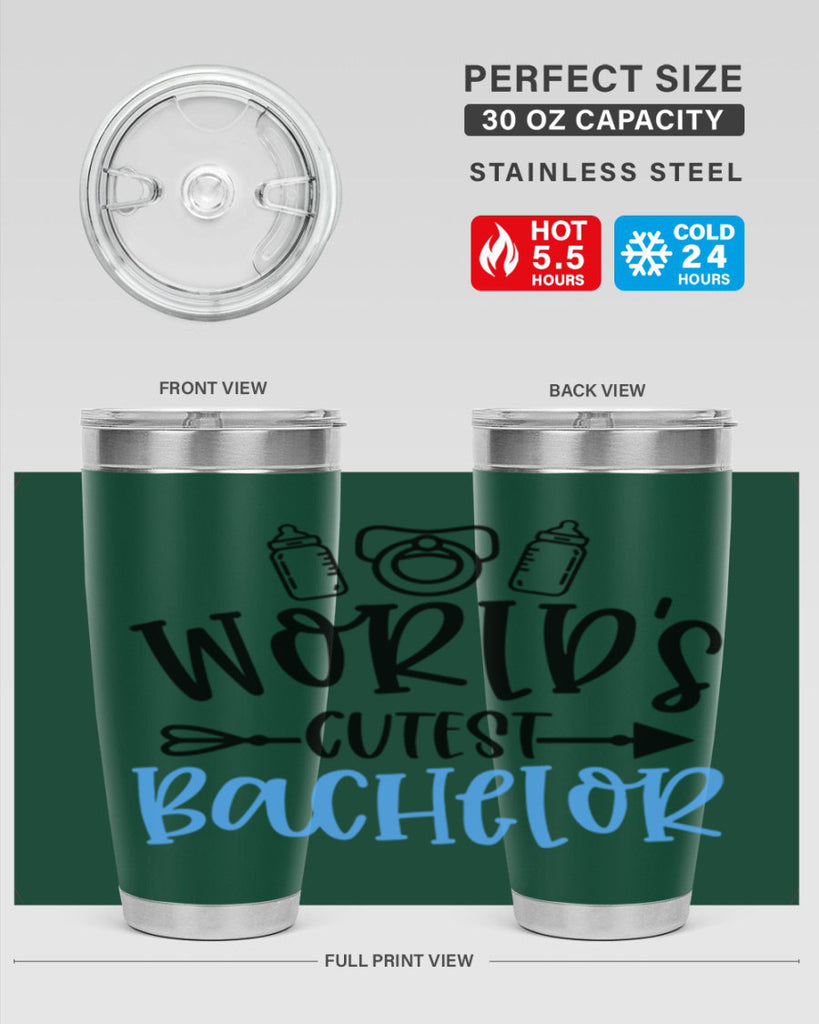 Worlds Cutest Bachelor Style 13#- baby- tumbler