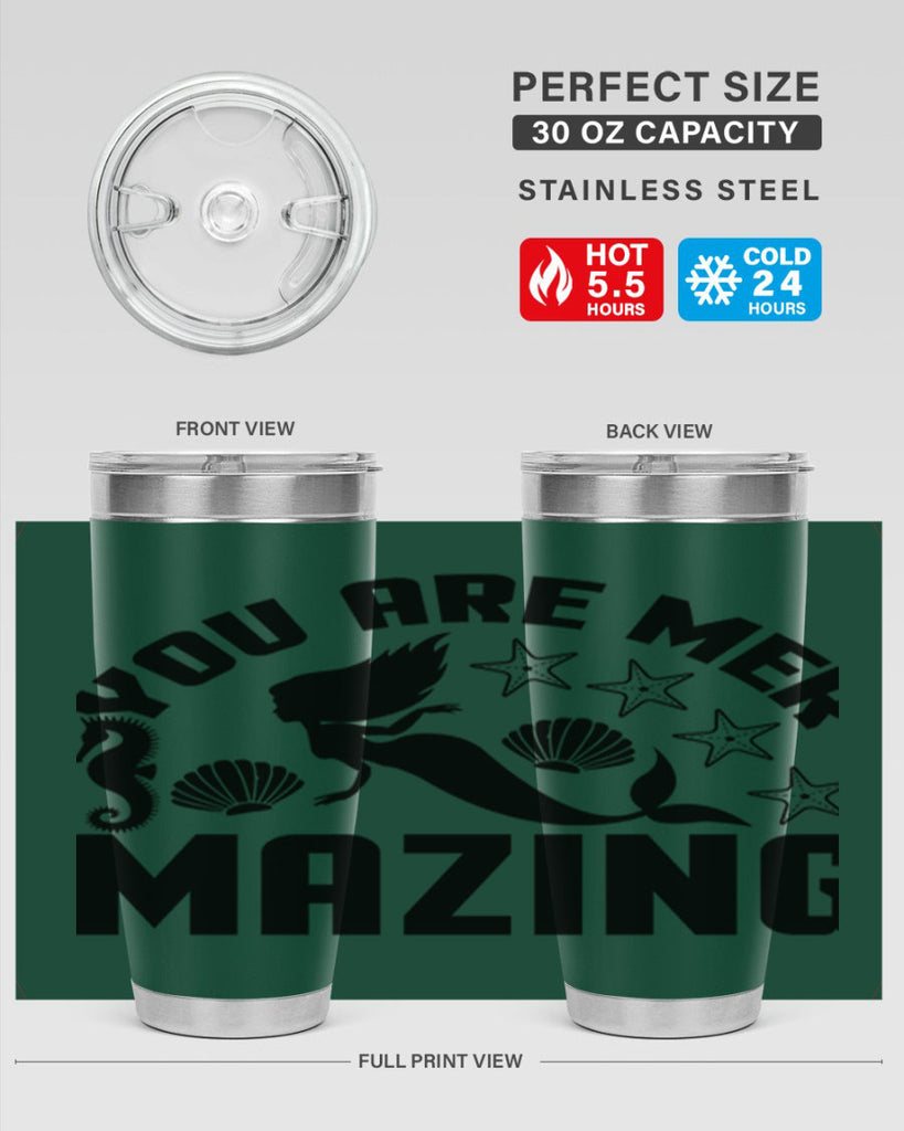 You are mer mazing 685#- mermaid- Tumbler