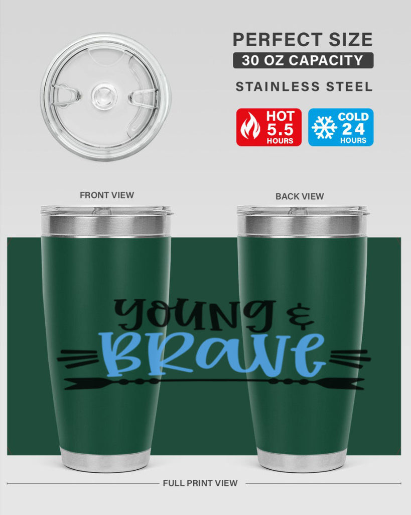 Young Brave Style 11#- baby- tumbler