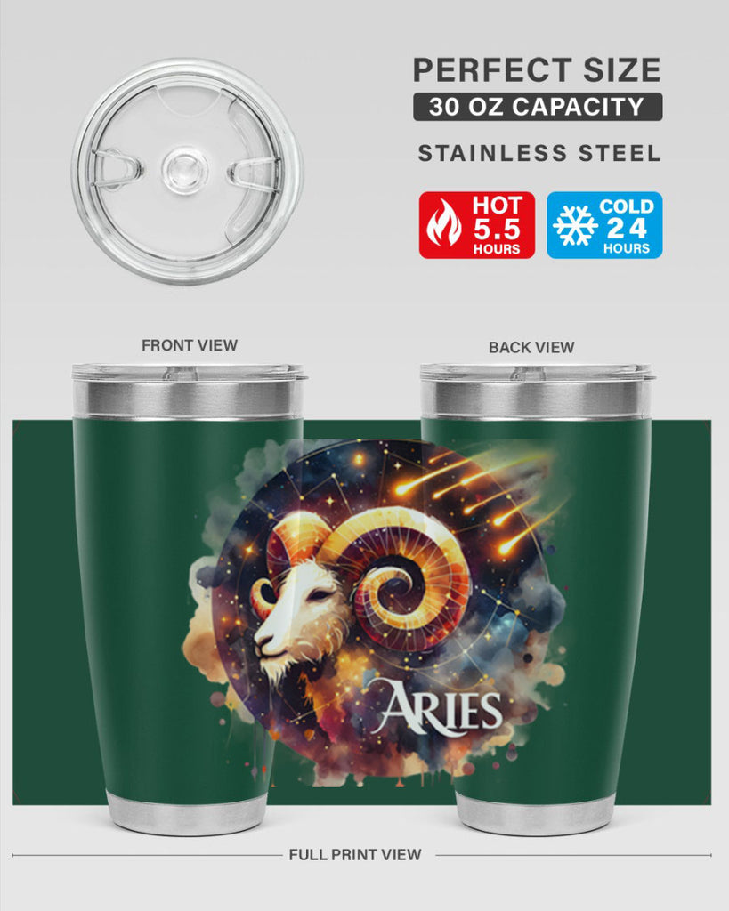 aries 127#- zodiac- Tumbler