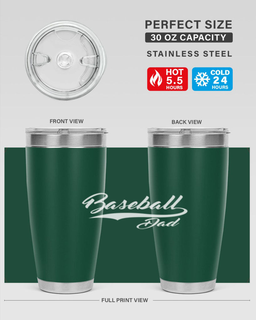 baseball dadi 50#- dad- Tumbler