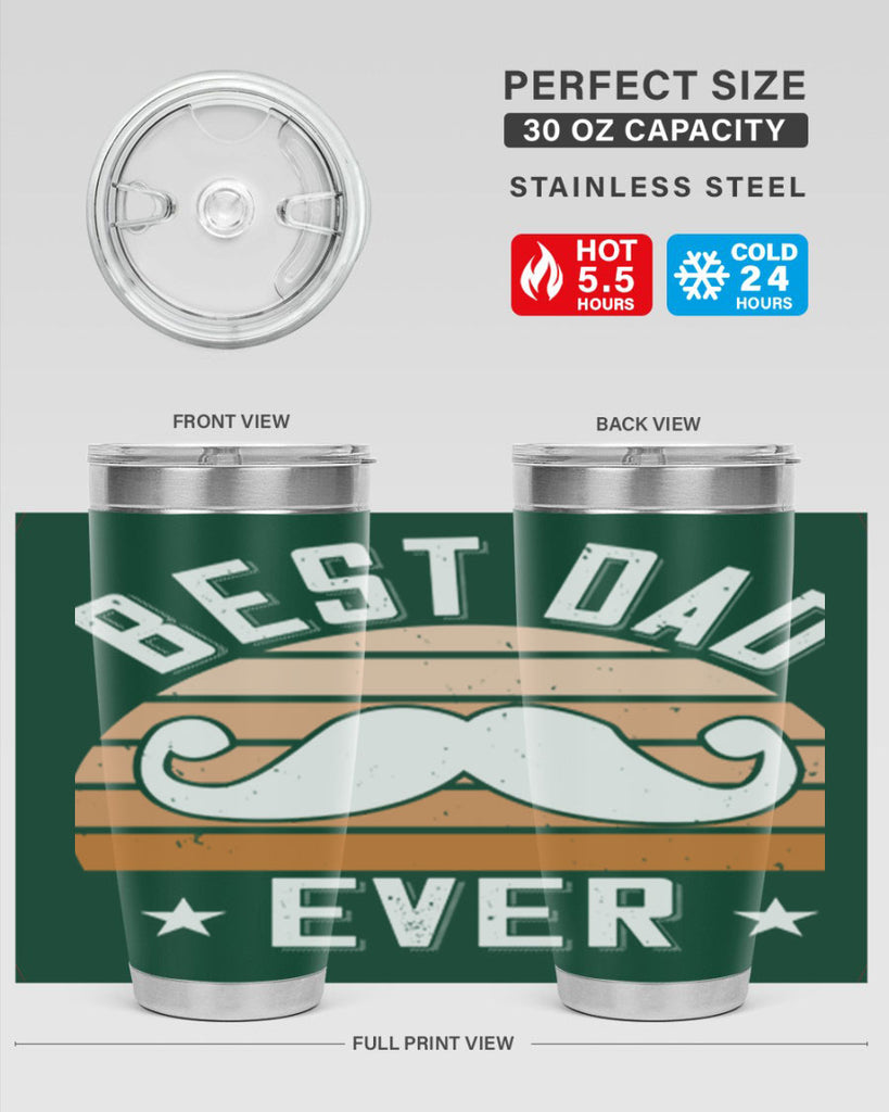 best dad ever 124#- fathers day- Tumbler