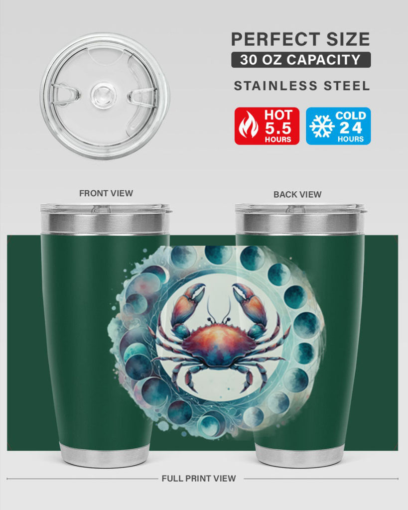 cancer 179#- zodiac- Tumbler