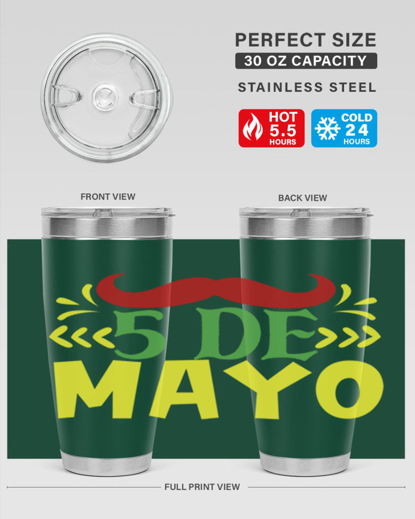 de mayo 5#- cinco de mayo- Tumbler