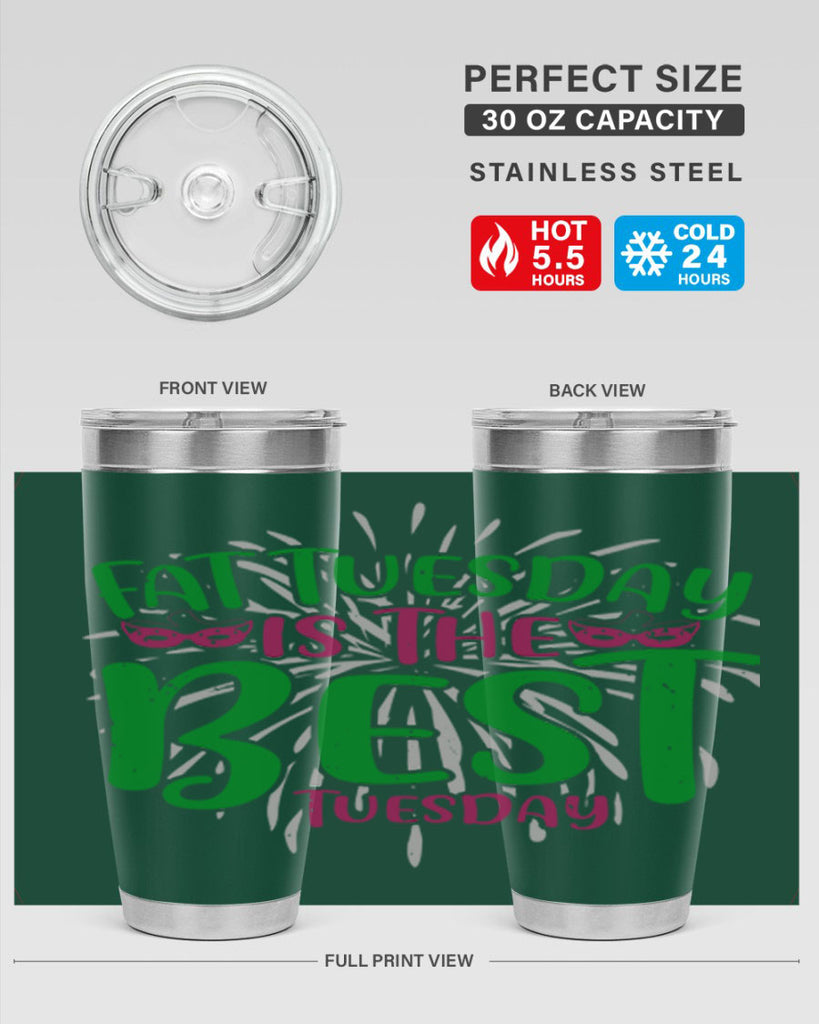 fat tuesday is the best tuesday 88#- mardi gras- Tumbler