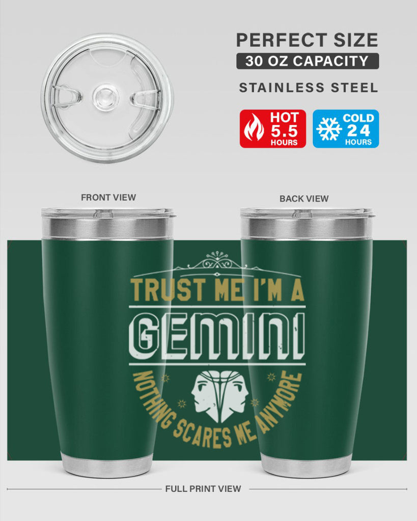 gemini 245#- zodiac- Tumbler