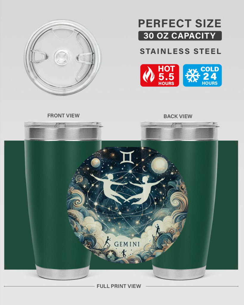 gemini 249#- zodiac- Tumbler