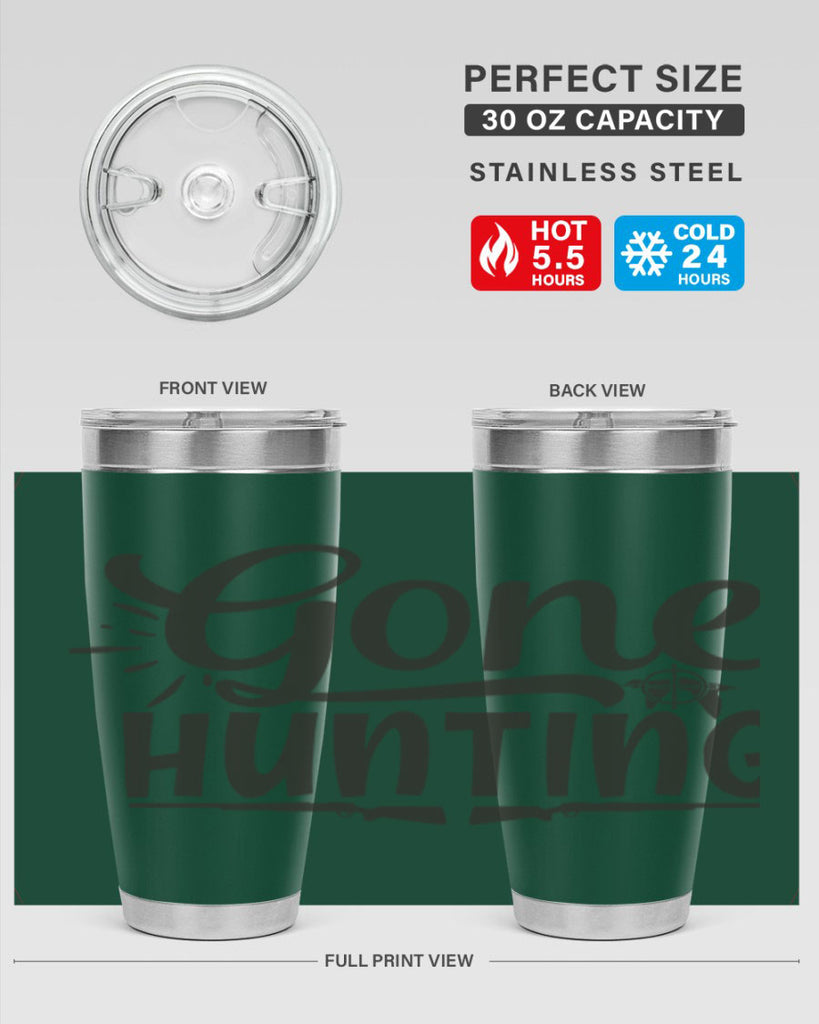 gone hunting 29#- hunting- Tumbler