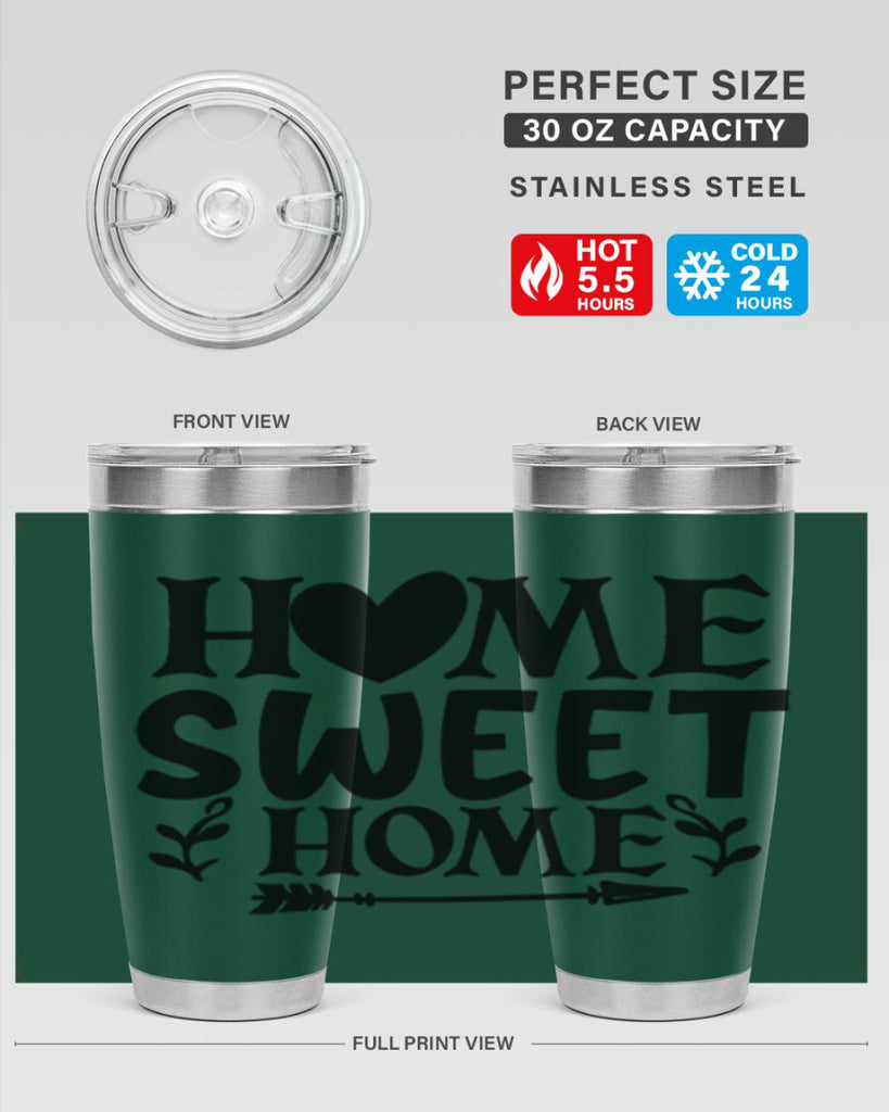 home sweet home 27#- home- Tumbler