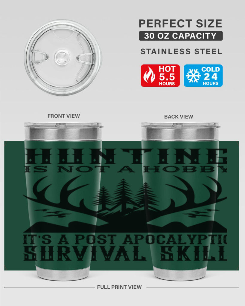 hunting is not 23#- hunting- Tumbler