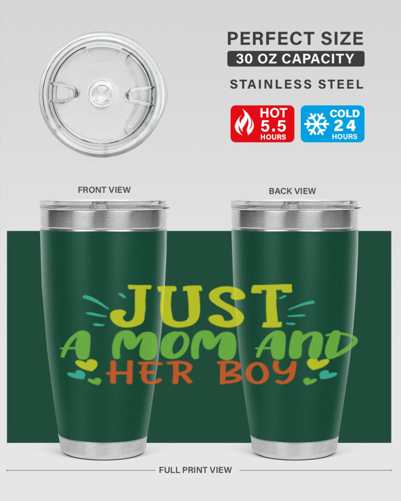 just a mom and her girl 391#- mom- Tumbler