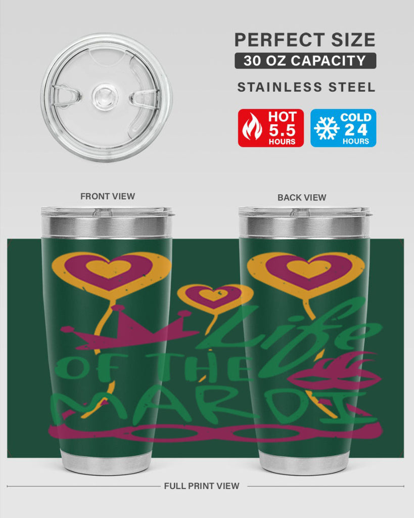 life of the mardi 49#- mardi gras- Tumbler