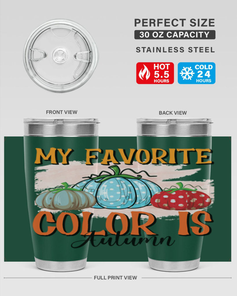 my favorite color is autumn 436#- fall- Tumbler