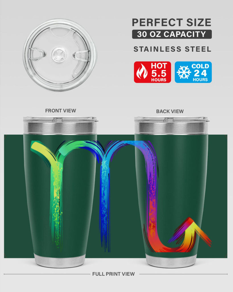 scorpio n 464#- zodiac- Tumbler