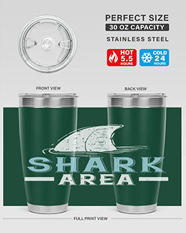 shark area Style 44#- shark  fish- Tumbler