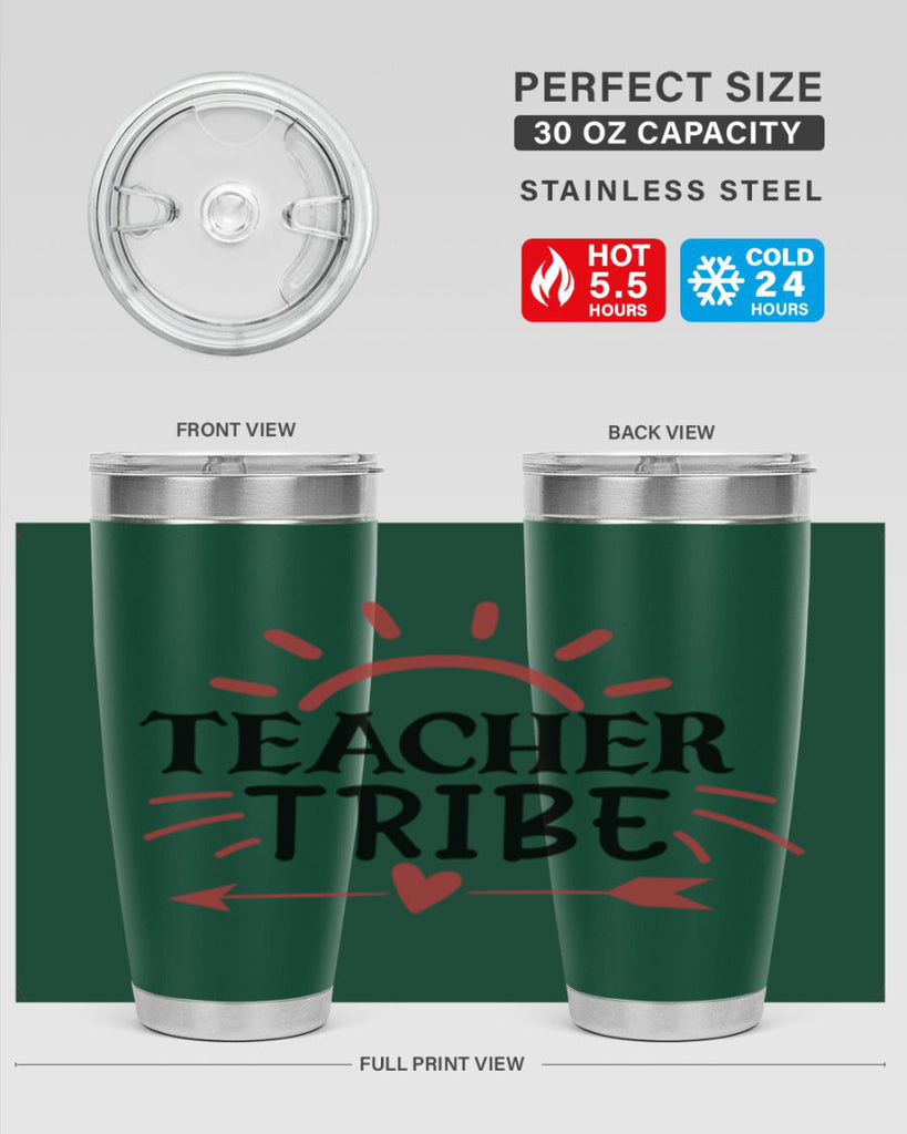 teacher tribe Style 201#- teacher- tumbler