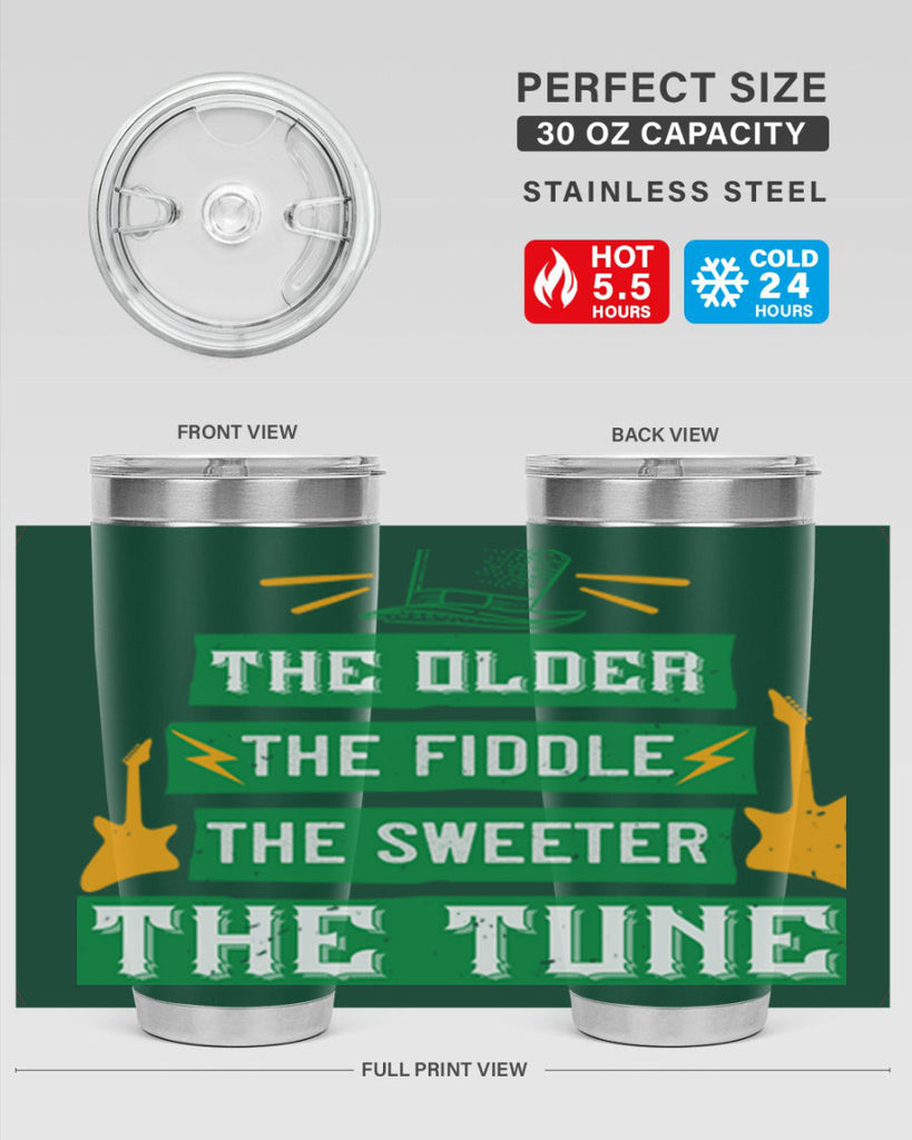 the older the fiddle the sweetrt the tune Style 9#- St Patricks Day- Tumbler