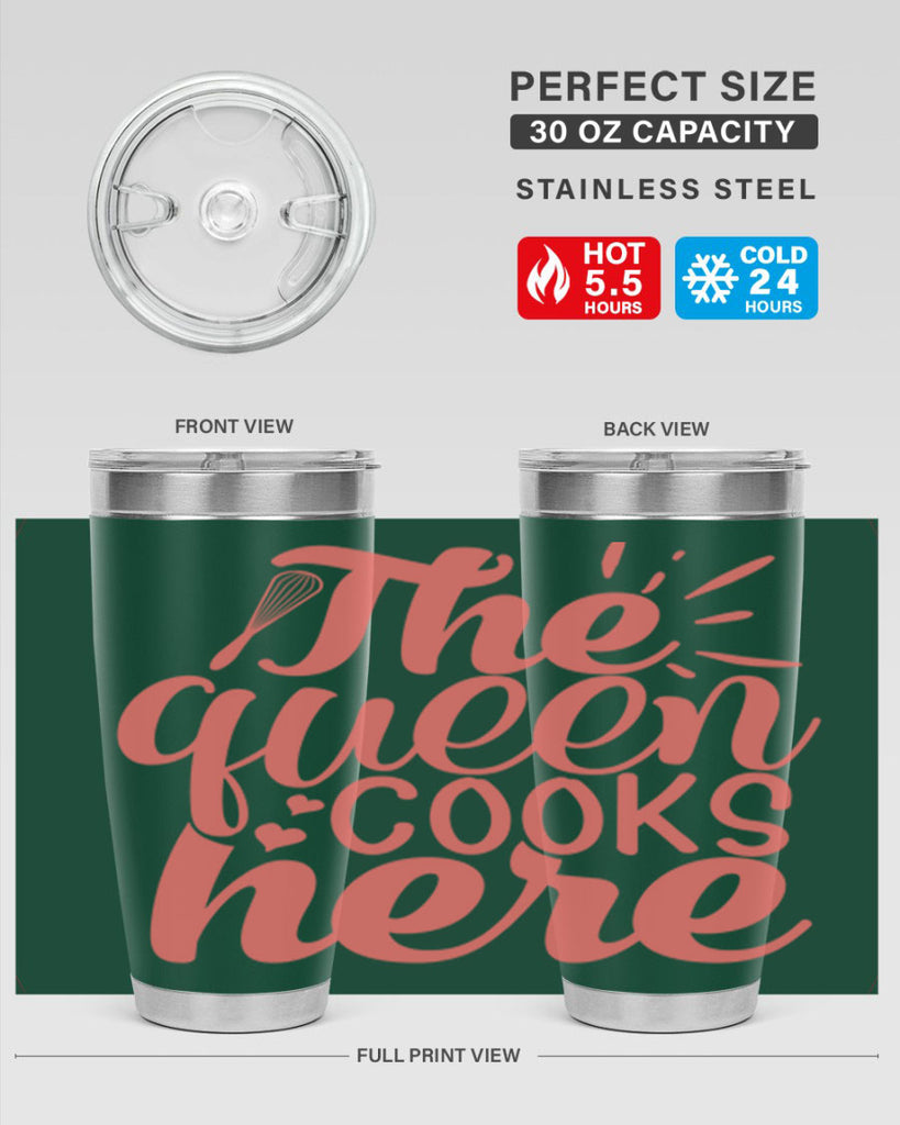 the queen cooks here 9#- kitchen- Tumbler