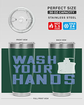 wash your hands Style 13#- corona virus- Tumbler
