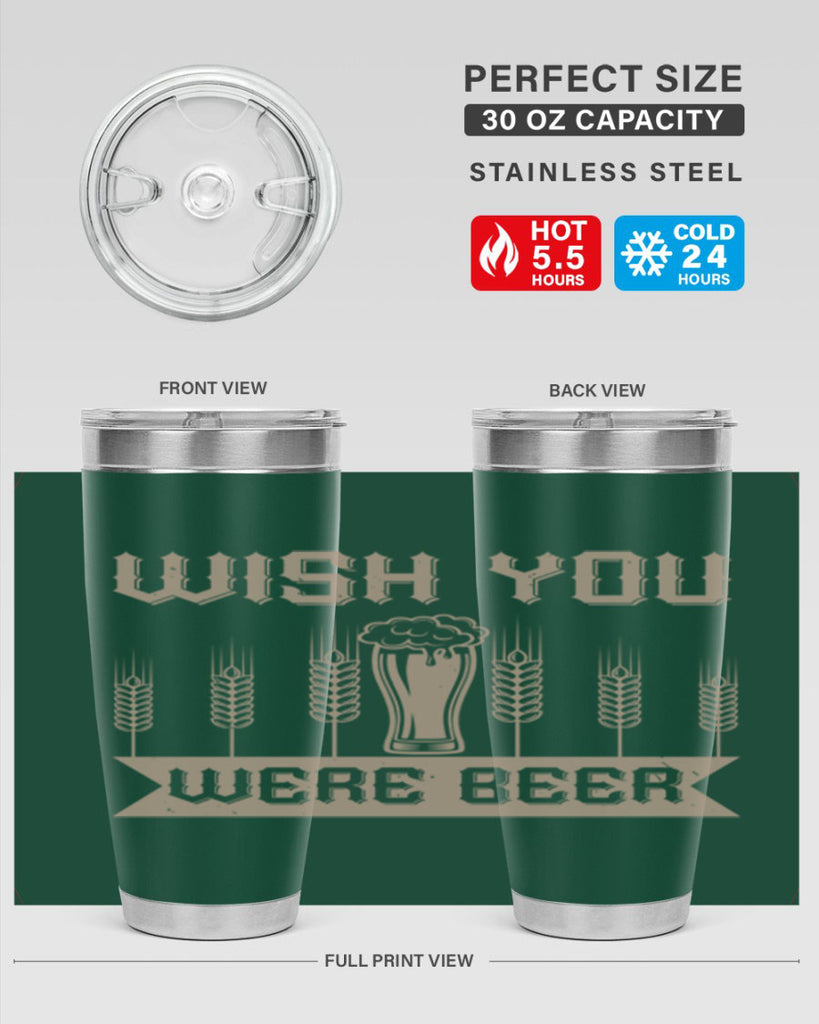 wish you were beerr 1#- beer- Tumbler