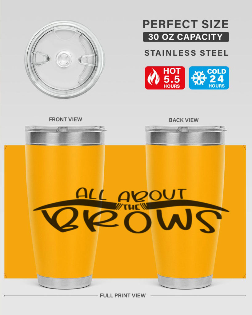 All About The Brows Style 147#- make up- Tumbler