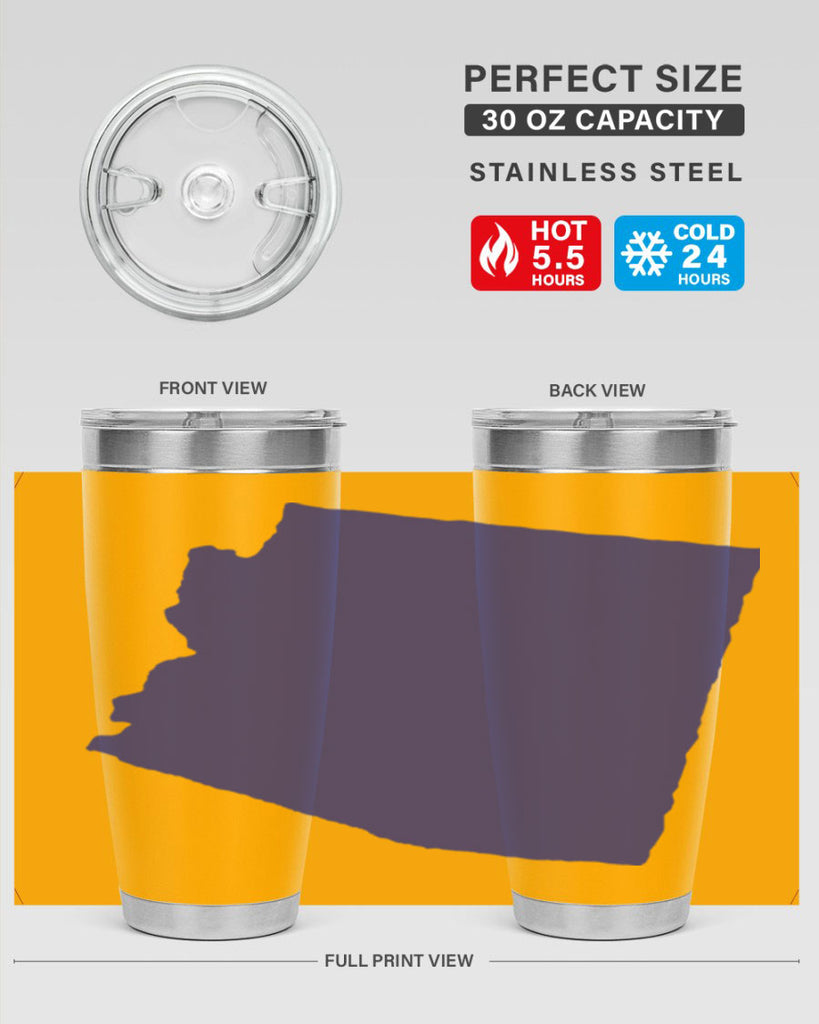 Arizona 48#- stateflags- Tumbler