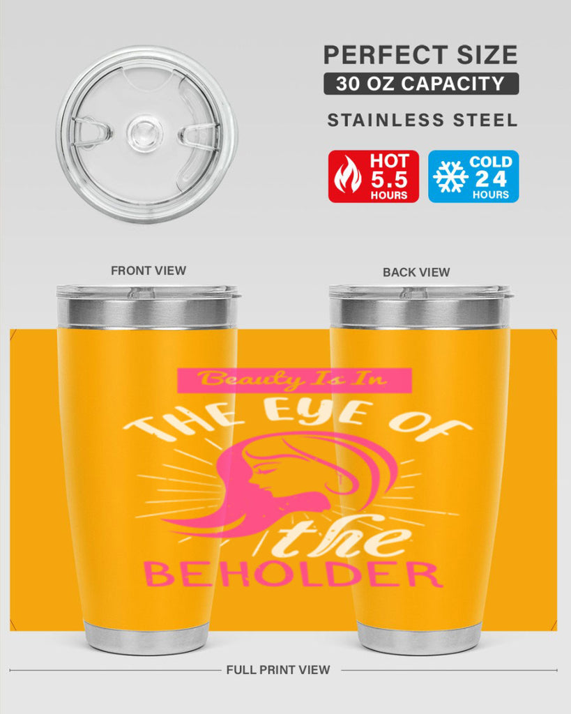 Beauty is in the eye of the beholder Style 169#- make up- Tumbler