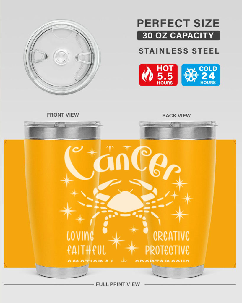 Cancer 150#- zodiac- Tumbler
