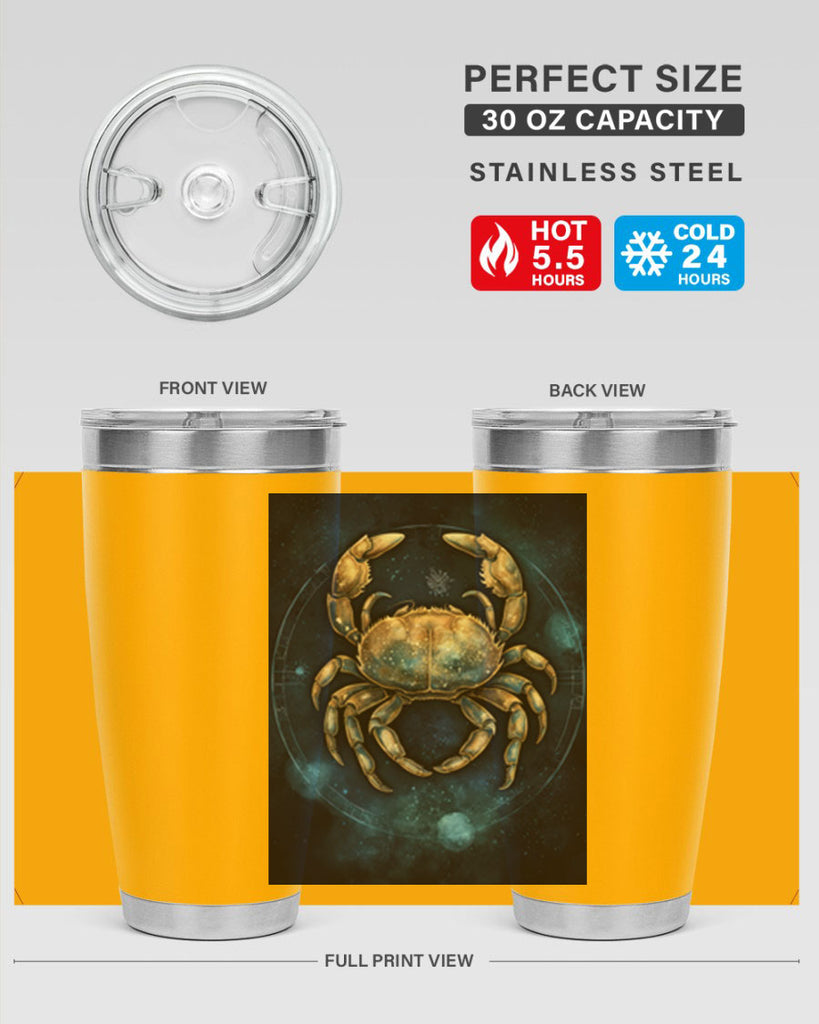 Cancer 57#- zodiac- Tumbler