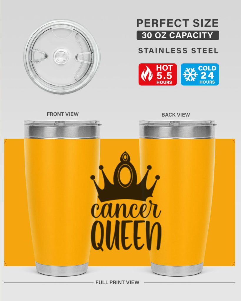 Cancer queen 160#- zodiac- Tumbler